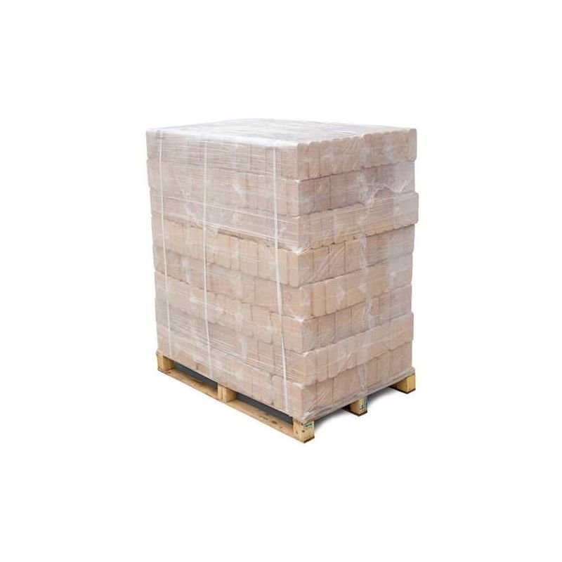 RUF Densifiziertes Hartholz Brennstoffpalette 960 kg – 96 Stück umweltfreundlich