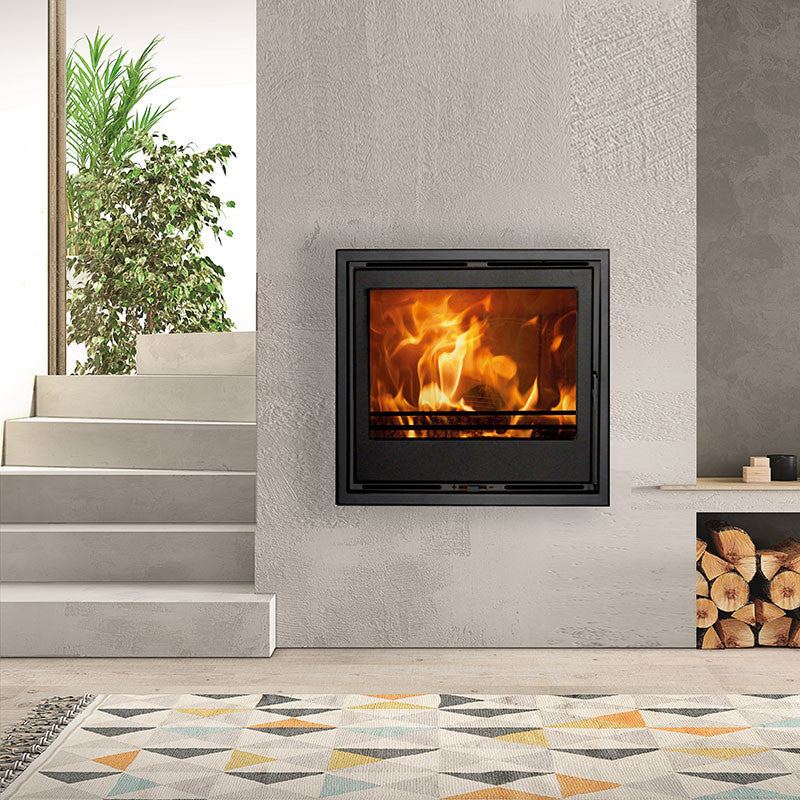Panadero CS Holzofen Einbau – 7,1 kW, Ventilator, 2 Luftkanäle