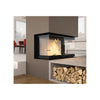 La Nordica Monoblocco 3LC Holzofen: Panoramischer 12 kW Kamin für Ihr Zuhause