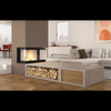 La Nordica Monoblocco 3LC Holzofen: Panoramischer 12 kW Kamin für Ihr Zuhause