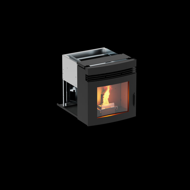 Cavallo 13 Granulat-Ofen Insert von ETNA – 13 kW, 18 kg Pelletbehälter