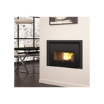 Lade das Bild in den Galerie-Viewer, Extraflame Comfort P85 Plus Pellet-Insert 12 kW Schwarz Anthrazit
