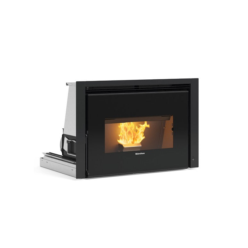 Extraflamme Comfort P85 Pellet-Einsatz 12 kW – Leistungsstarker Heizofen Schwarz