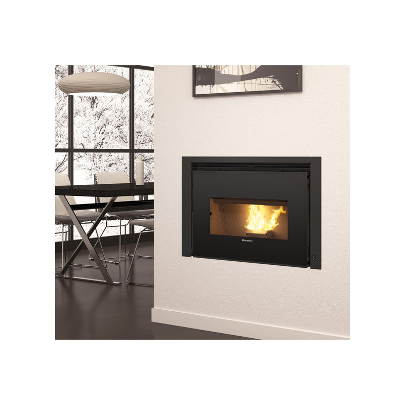 Extraflamme Comfort P85 Pellet-Einsatz 12 kW – Leistungsstarker Heizofen Schwarz