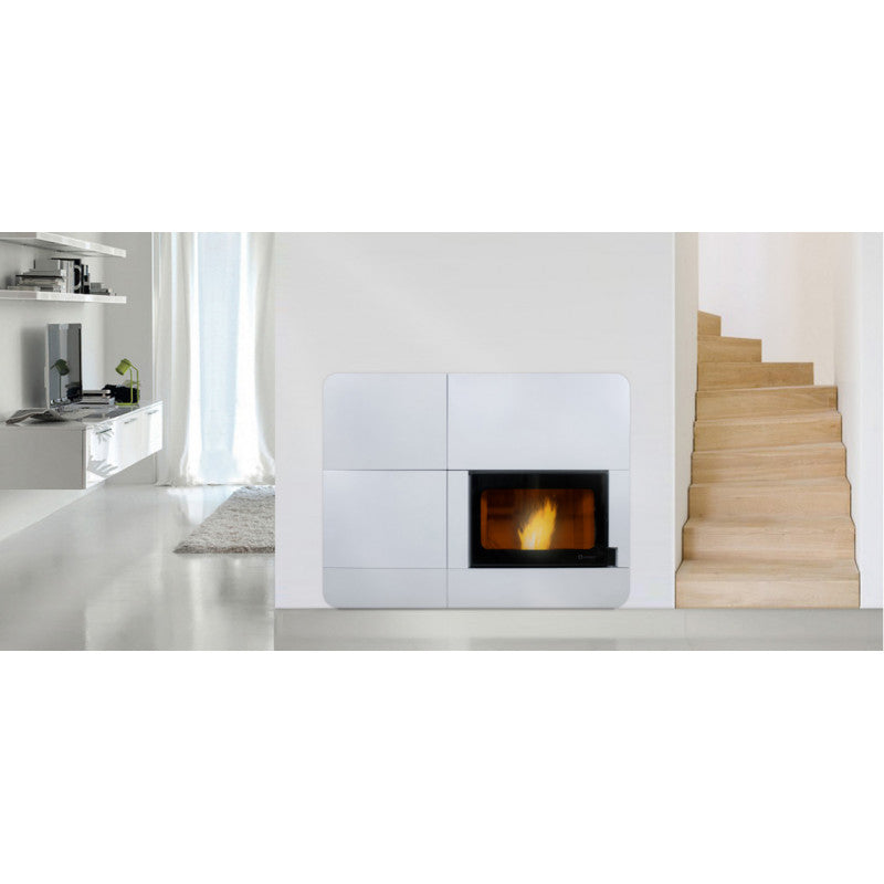 Ecoforest Hidro Super Pellet Insert: Leistungsstarkes 24 kW Heizgerät mit hoher Effizienz