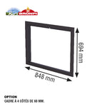 Lade das Bild in den Galerie-Viewer, Bronpi Hybrid-Insert Holz‑Pellet 11 kW, A+ Energieklasse, 275 m³ für Wohnräume
