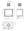 La Nordica Inserto 70 PRS Wide Holzofen-Einsatz: Panoramablick, 8 kW Leistung, Hoher Wirkungsgrad