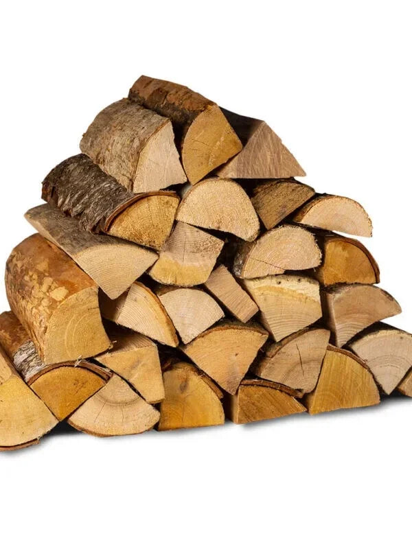 33 cm Traditionelle Brennholzscheite lose – hochwertige Hartholz Mischung für effiziente Feuerstelle