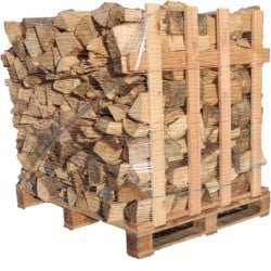 Trockenes Brennholz 25 cm Stückelungen – 1,2 m³ – 2 Ster – Mischholz