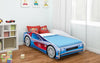 Fantasievolles Kinderbett Auto-Design mit Matratze – Sicheres Spielbett für gesunden Schlaf