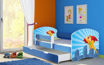 Lade das Bild in den Galerie-Viewer, Kindertraumland Bett: Sicheres, Komfortables Kinderbett mit Stauraum und Motivwahl
