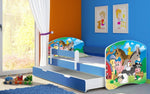 Lade das Bild in den Galerie-Viewer, Kindertraumland Bett: Sicheres, Komfortables Kinderbett mit Stauraum und Motivwahl
