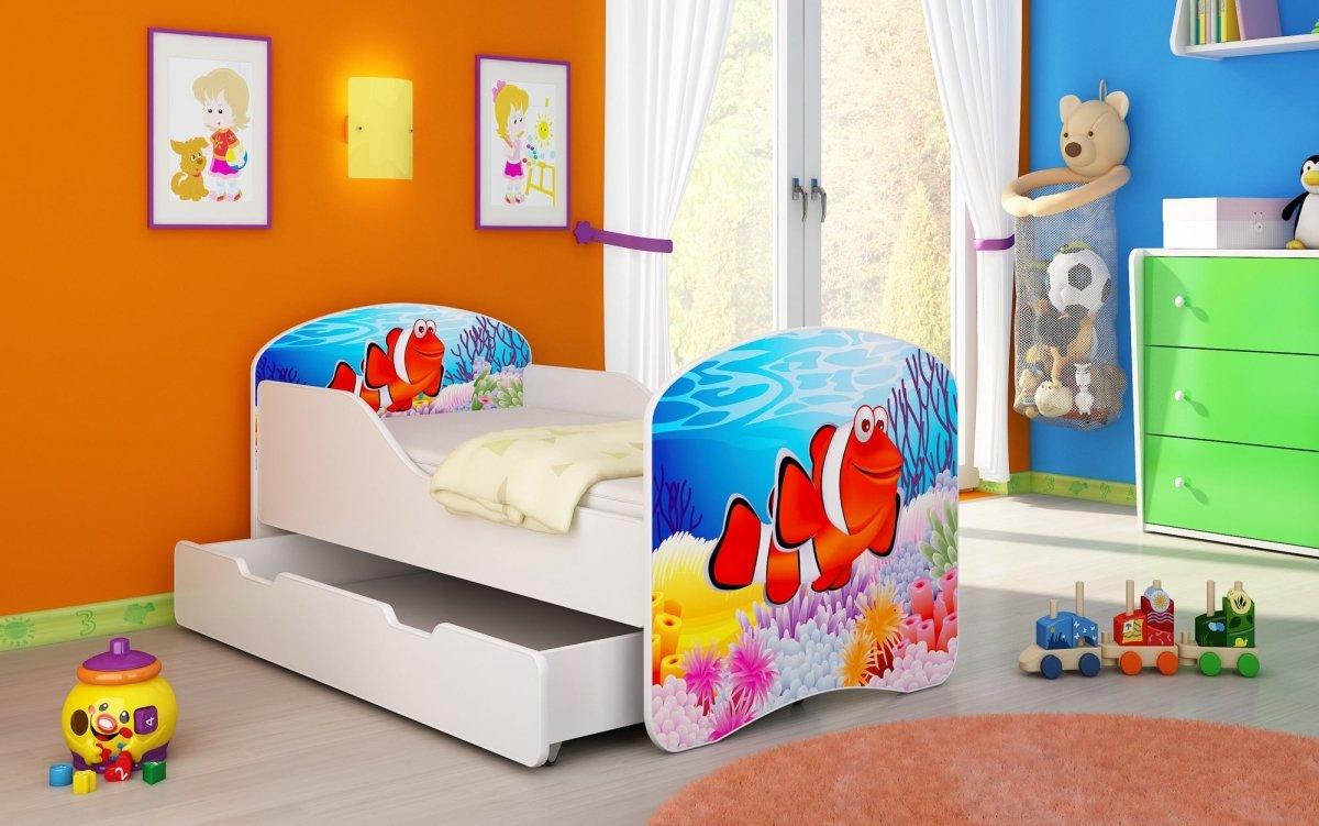 Luna Kinderbett: Sicheres Design, Stauraum, personalisierte Motive für süße Kinderträume