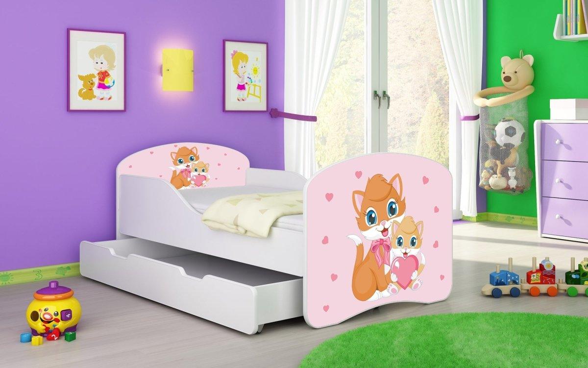 Luna Kinderbett: Sicheres Design, Stauraum, personalisierte Motive für süße Kinderträume
