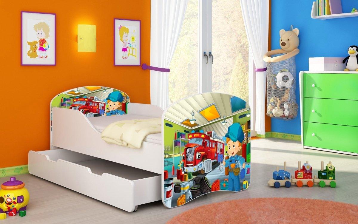 Luna Kinderbett: Sicheres Design, Stauraum, personalisierte Motive für süße Kinderträume