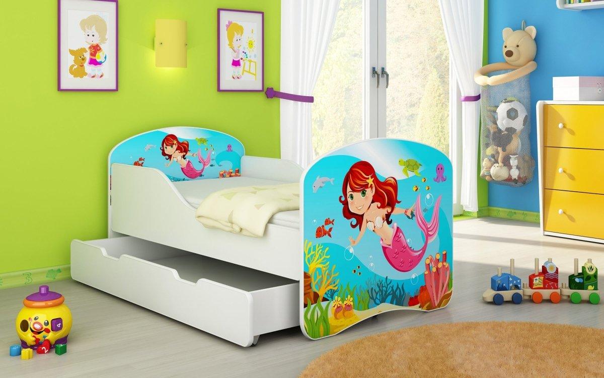 Luna Kinderbett: Sicheres Design, Stauraum, personalisierte Motive für süße Kinderträume