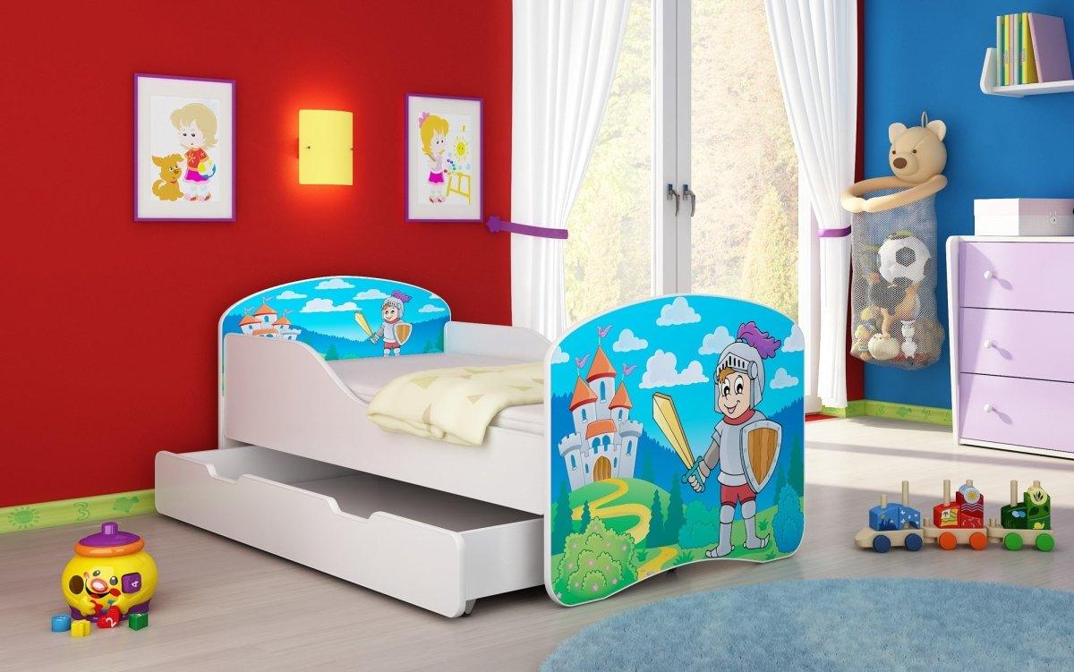 Luna Kinderbett: Sicheres Design, Stauraum, personalisierte Motive für süße Kinderträume