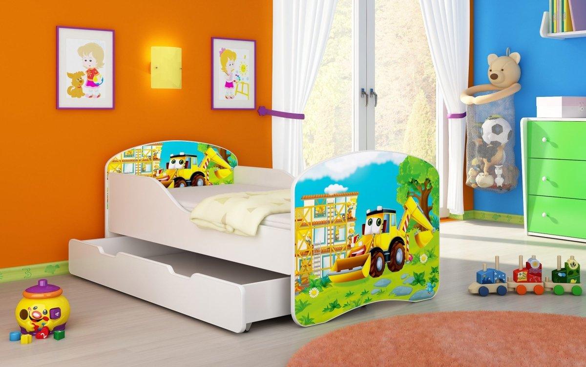 Luna Kinderbett: Sicheres Design, Stauraum, personalisierte Motive für süße Kinderträume