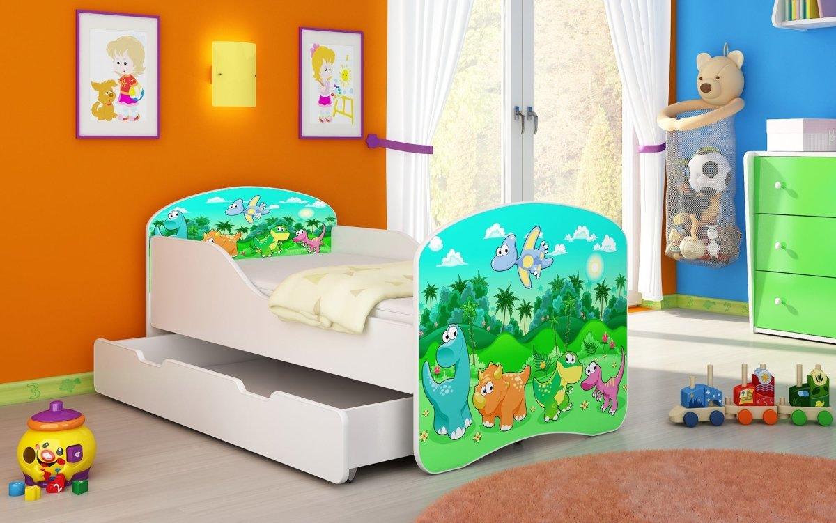 Luna Kinderbett: Sicheres Design, Stauraum, personalisierte Motive für süße Kinderträume