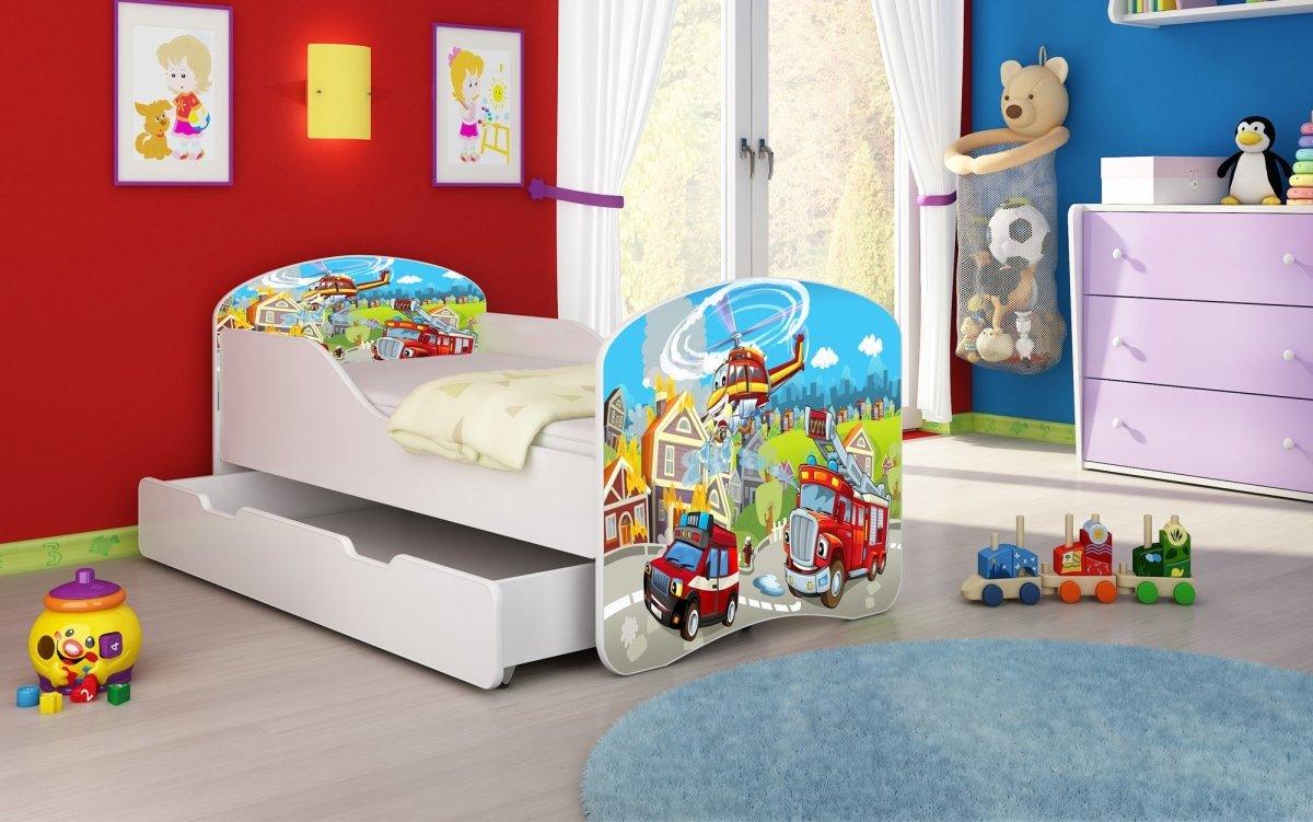 Luna Kinderbett: Sicheres Design, Stauraum, personalisierte Motive für süße Kinderträume