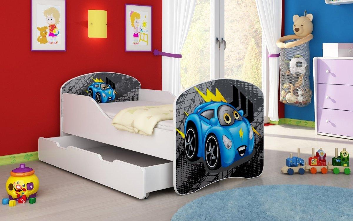 Luna Kinderbett: Sicheres Design, Stauraum, personalisierte Motive für süße Kinderträume