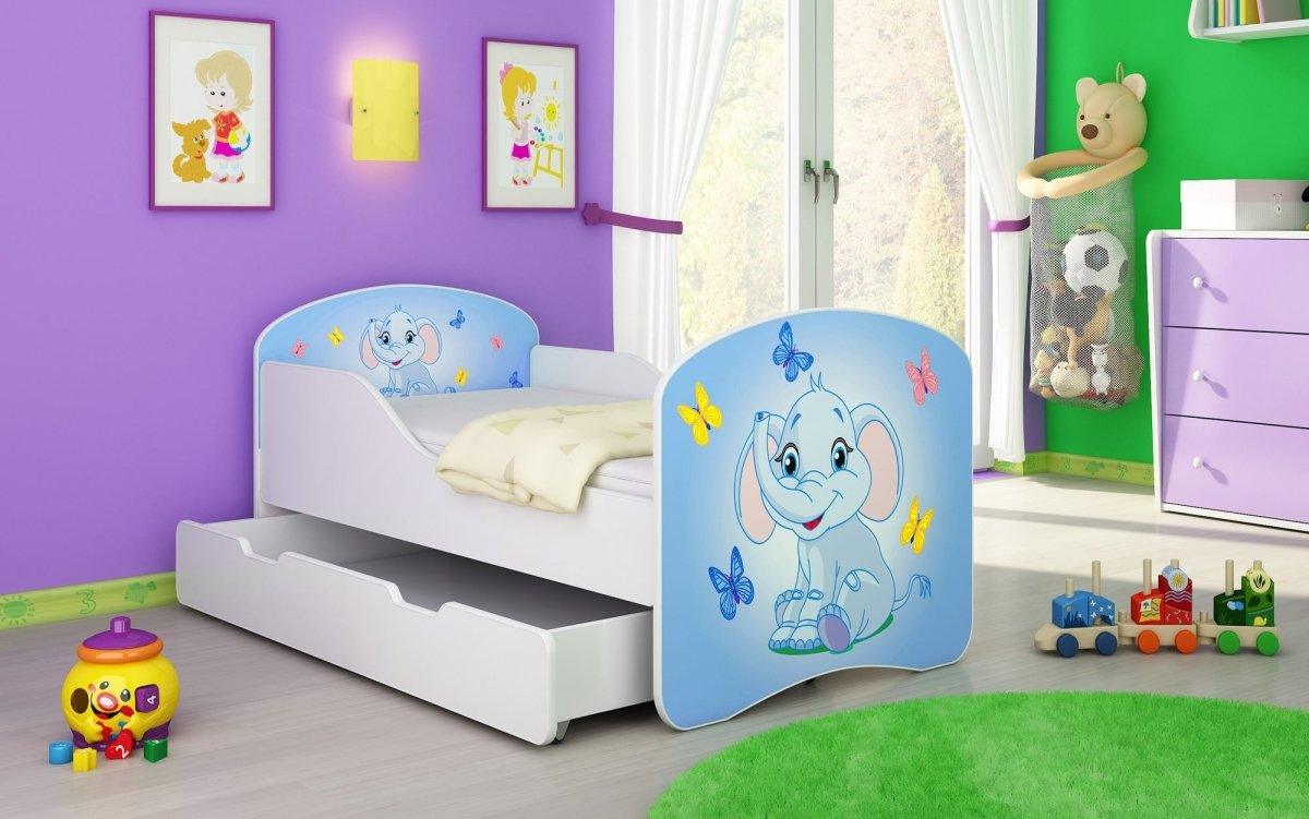 Luna Kinderbett: Sicheres Design, Stauraum, personalisierte Motive für süße Kinderträume