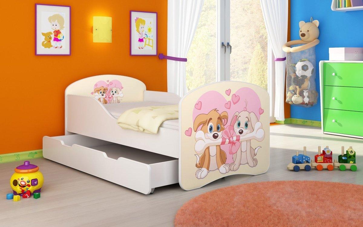 Luna Kinderbett: Sicheres Design, Stauraum, personalisierte Motive für süße Kinderträume