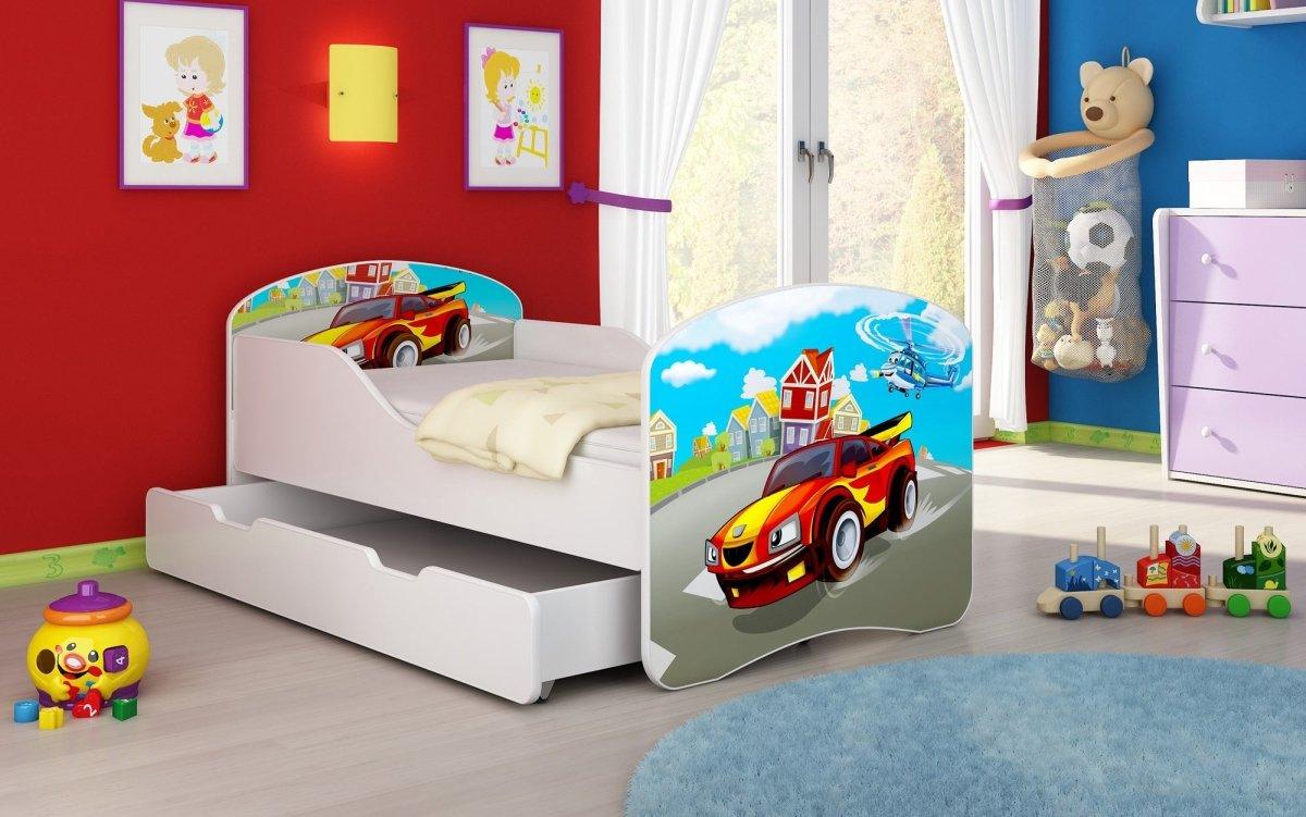 Luna Kinderbett: Sicheres Design, Stauraum, personalisierte Motive für süße Kinderträume