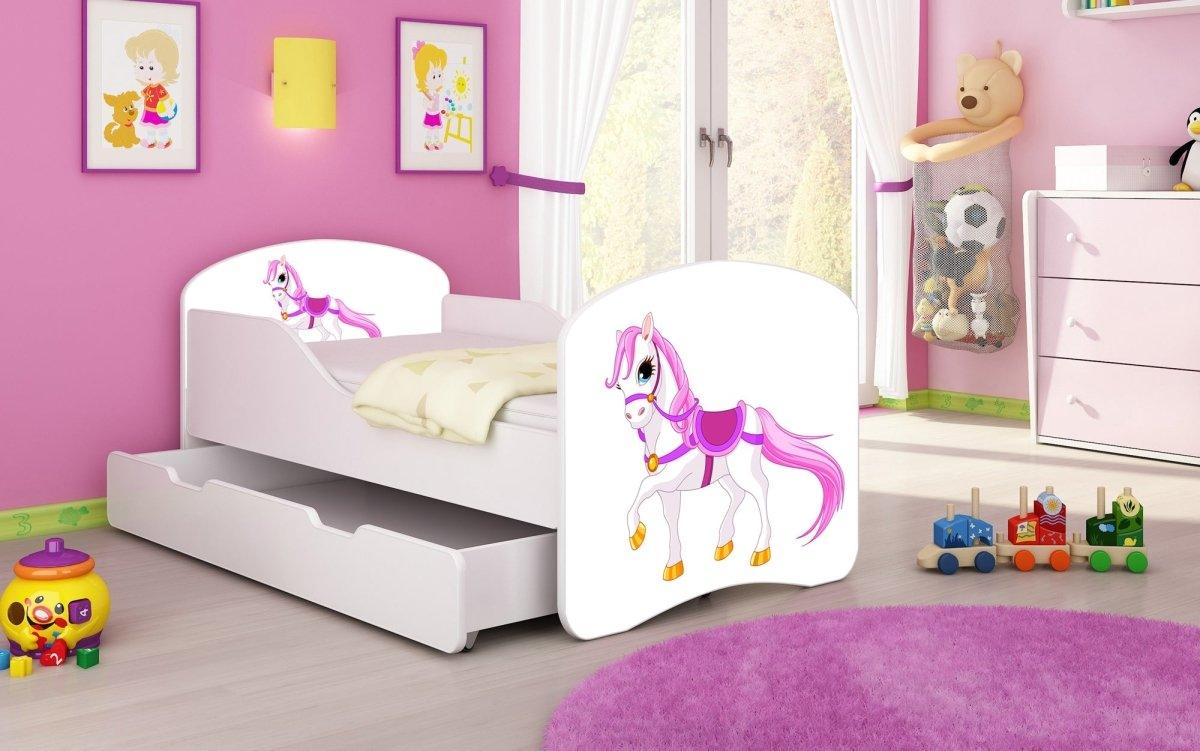Luna Kinderbett: Sicheres Design, Stauraum, personalisierte Motive für süße Kinderträume