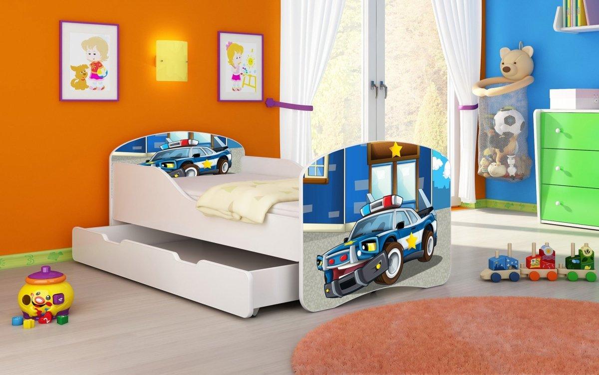 Luna Kinderbett: Sicheres Design, Stauraum, personalisierte Motive für süße Kinderträume