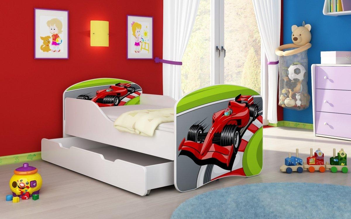 Luna Kinderbett: Sicheres Design, Stauraum, personalisierte Motive für süße Kinderträume