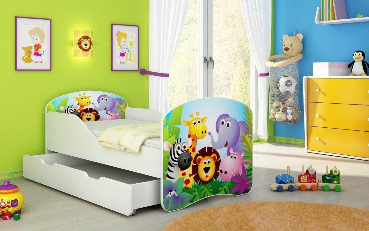 Luna Kinderbett: Sicheres Design, Stauraum, personalisierte Motive für süße Kinderträume