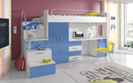Lade das Bild in den Galerie-Viewer, Traumhaftes Kinderhochbett Dream: Sicheres, Stabiles Etagenbett für Spielen und Schlafen
