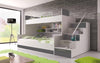 Heaven Kinderhochbett: Robustes Etagenbett mit Leiter & Stauraum, Viele Farben