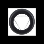 Lade das Bild in den Galerie-Viewer, Poujoulat Komplettes Abluftrohr-Set für Pelletofen Ø 80mm, Schwarz Emailliert
