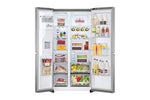 Lade das Bild in den Galerie-Viewer, LG Side-by-Side Kühlschrank Door-in-Door, Eis- &amp; Wasserspender, 635L, Platinum Silver
