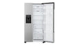LG Side-by-Side Kühlschrank mit InstaView, Craft Ice, Eis- & Wasserspender, 562L Kapazität