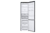 LG GBB62MCGCN1 Kühl-Gefrierkombination Mattschwarz, Smart Inverter Kompressor, 384L