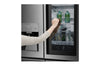 LG SIGNATURE LSR100 InstaView Multi-Door Kühlschrank – Edelstahl, Smart Technologie, 643L