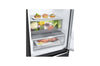 LG GBB61MCGCN1 Moderne Kühl-Gefrierkombination Matte Black, 341L, Smart Inverter Compressor
