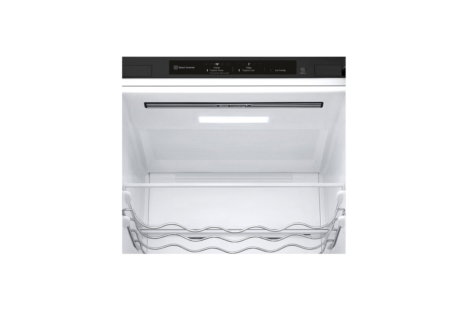 LG GBB62MCGCN1 Kühl-Gefrierkombination Mattschwarz, Smart Inverter Kompressor, 384L