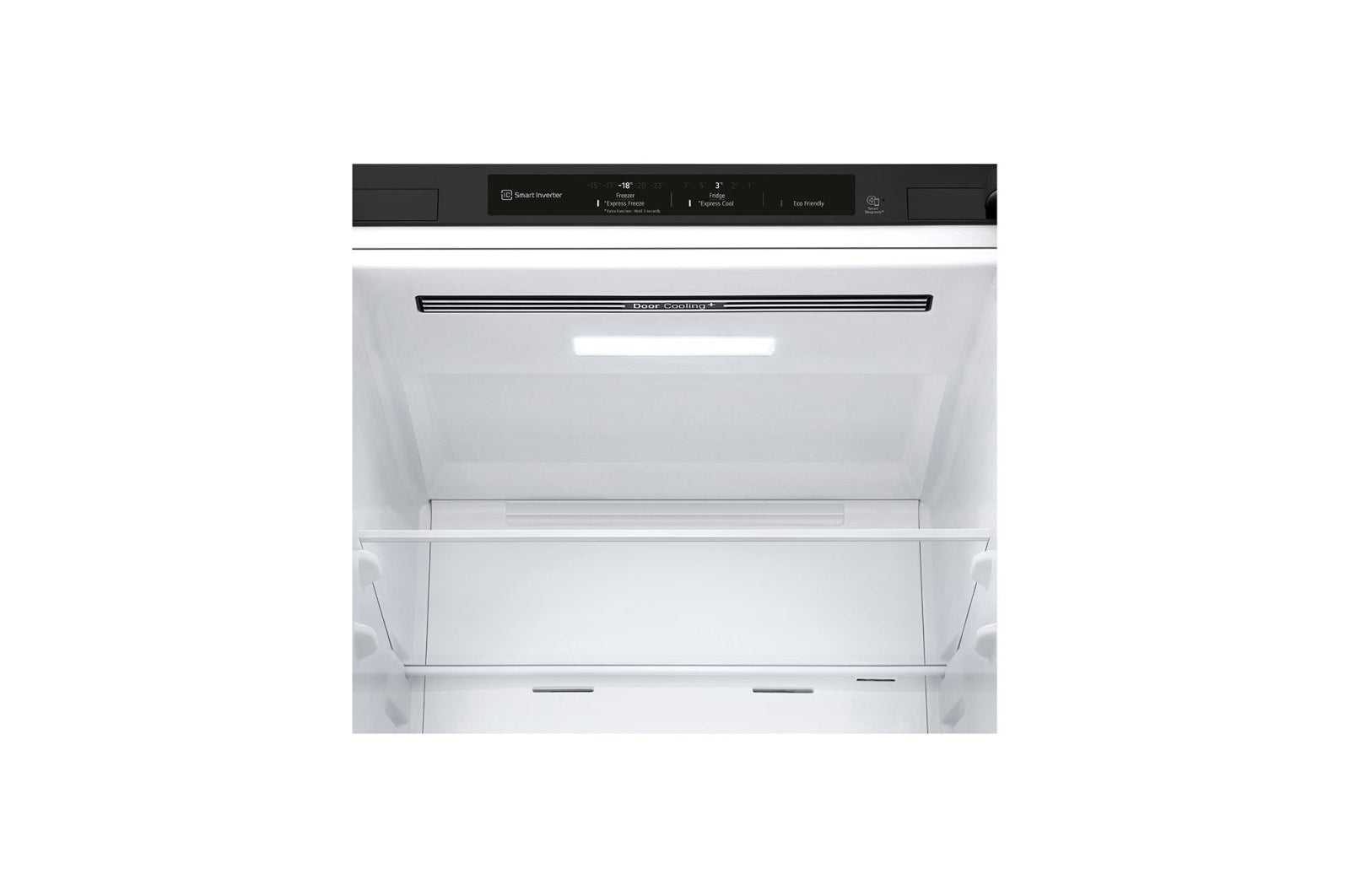 LG GBB61MCGCN1 Moderne Kühl-Gefrierkombination Matte Black, 341L, Smart Inverter Compressor