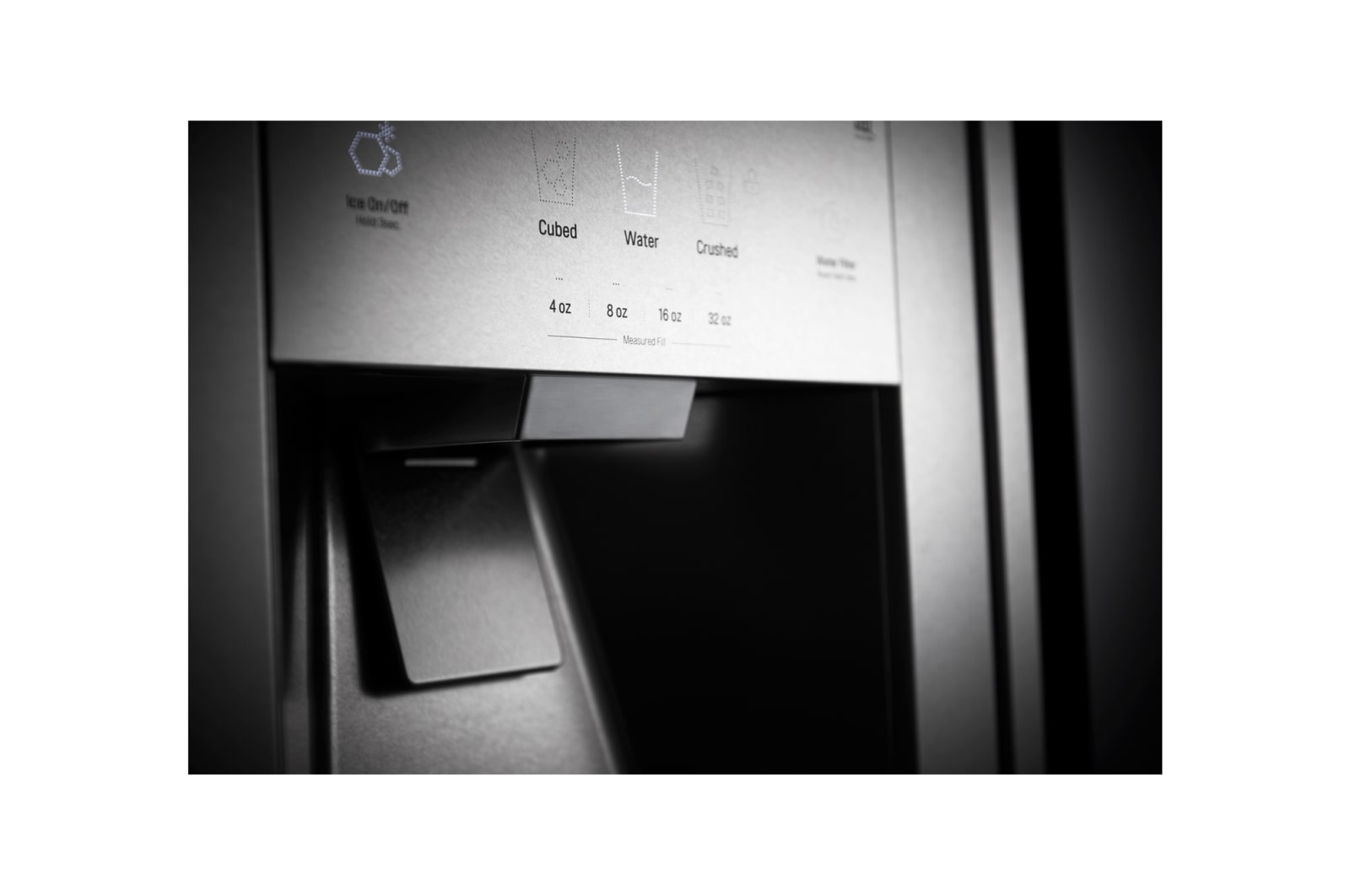 LG SIGNATURE LSR100 InstaView Multi-Door Kühlschrank – Edelstahl, Smart Technologie, 643L