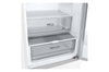 LG GBP62SWNAC Kühl-Gefrierkombination Weiß – Inverter Linear Compressor, 384L, A-Klasse