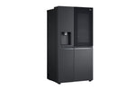 Lade das Bild in den Galerie-Viewer, LG Side-by-Side Kühlschrank: InstaView, Craft Ice, Festwasseranschluss, Matte Black
