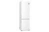 LG GBP62SWNAC Kühl-Gefrierkombination Weiß – Inverter Linear Compressor, 384L, A-Klasse