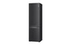 LG GBB62MCGCN1 Kühl-Gefrierkombination Mattschwarz, Smart Inverter Kompressor, 384L