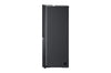 LG Side-by-Side Kühlschrank: InstaView, Craft Ice, Festwasseranschluss, Matte Black