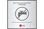 Lade das Bild in den Galerie-Viewer, LG InstaView Side-by-Side Kühlschrank: Groß, Smart, Eis- &amp; Wasserspender, Schwarz
