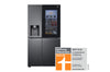 LG InstaView Side-by-Side Kühlschrank: Smart, Effizient mit Eis- & Wasserspender
